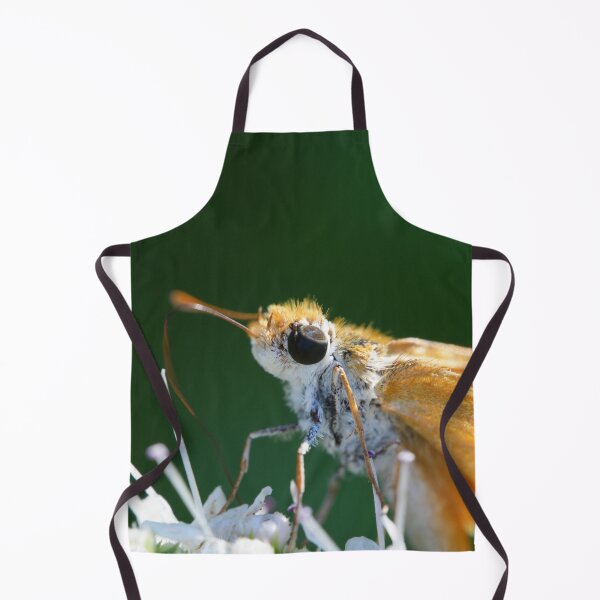 Item preview, Golden Skipper Butterfly in Close Side Profile designed and sold by Petalgrain.