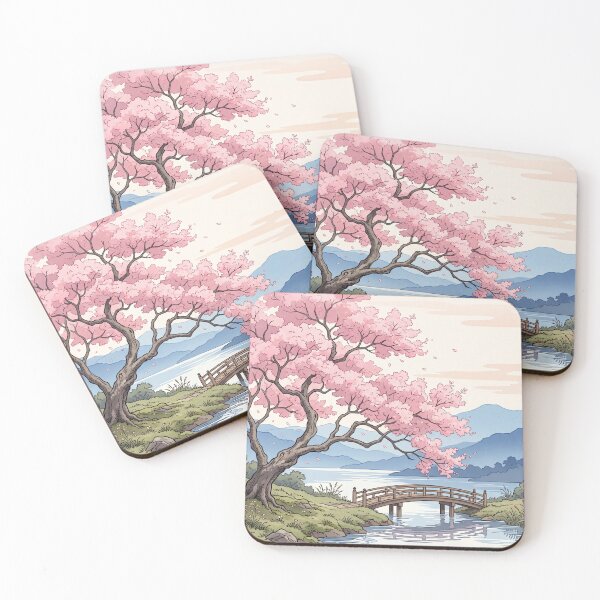 Item preview, Cherry Blossom by the River designed and sold by JamieReid98.