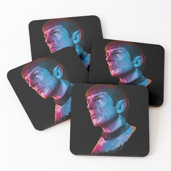 Item preview, Spock Neon Neon Hand Drawn Portrait - Star Trek Art designed and sold by · GAMING SOUL ·.