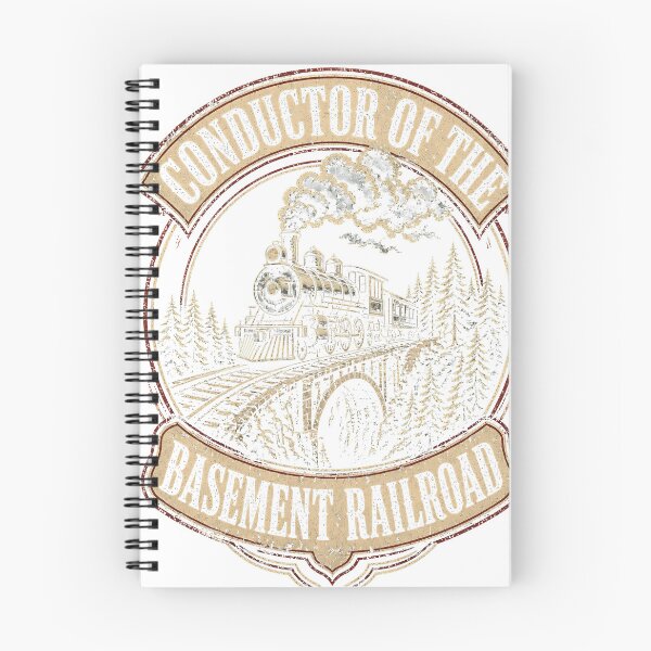 Item preview, Conductor Of The Basement Railroad Model Trains designed and sold by HappyVibration.