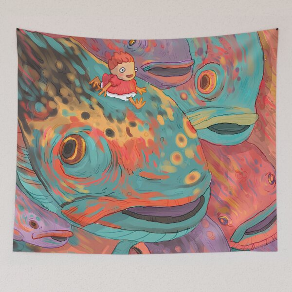 Item preview, Cute art girl [[theponyos]] big fish -%[ghiblis]%-aways  designed and sold by Ne11ruuart.