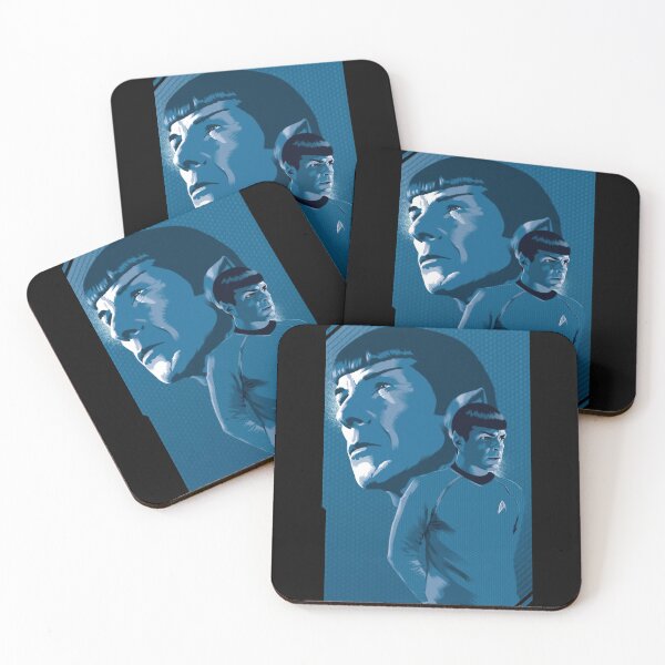 Item preview, Spock Generations Blue Vector Art - Star Trek tribute designed and sold by · GAMING SOUL ·.