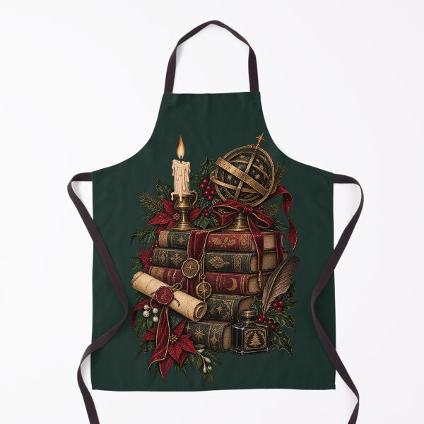 Item preview, Enchanted Christmas Library – Dark Academia Holiday Magic designed and sold by MetaModel Editions.