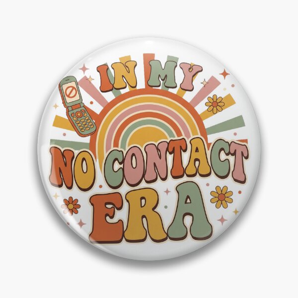Item preview, In My No Contact Era Narcissist Recovery Retro designed and sold by Simplystik.