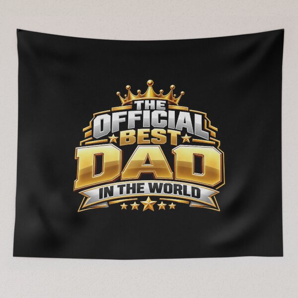 Item preview, Official Best Dad In The World Gift designed and sold by Ultimate Threads.