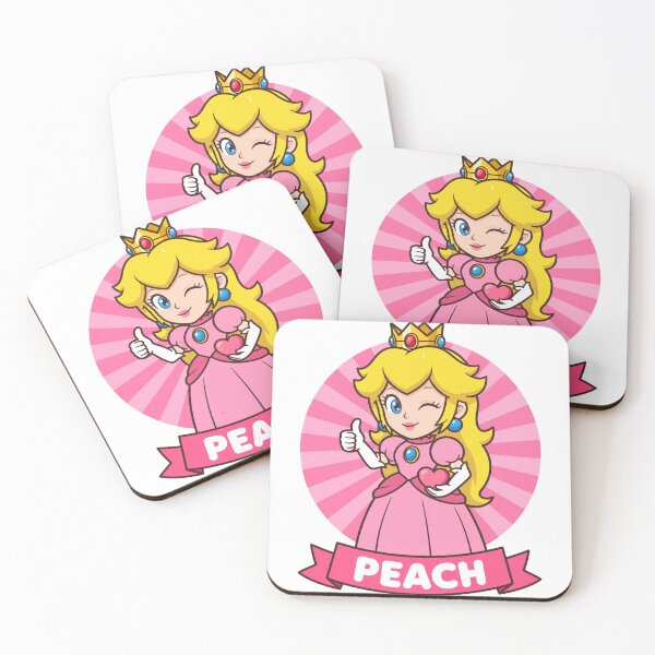 Item preview, Princess Peach Name Banner Showcase Sticker - Super Mario Fan Art designed and sold by Lesley D.
