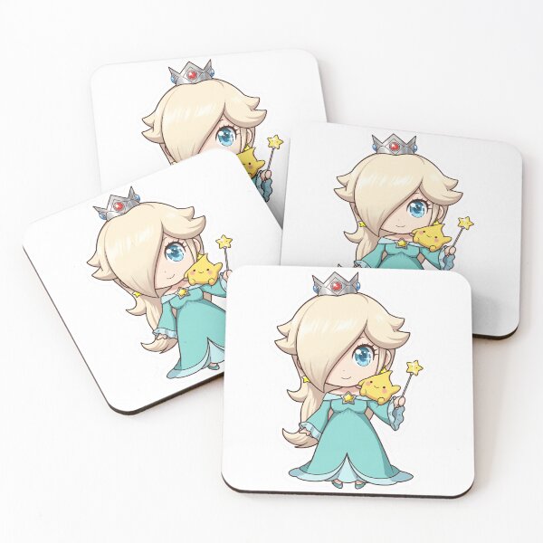 Item preview, Rosalina Classic Anime Chibi Sticker - Super Mario Fan Art designed and sold by Lesley D.
