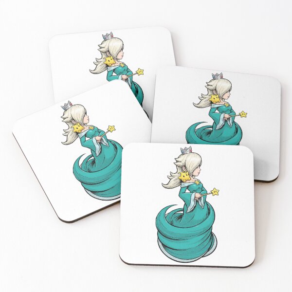 Item preview, Rosalina Bold Comic Inks Sticker - Super Mario Fan Art designed and sold by Lesley D.