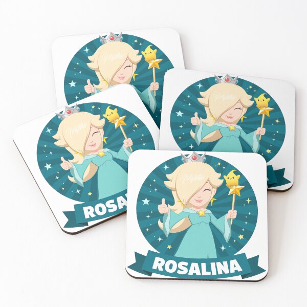 Item preview, Rosalina Name Banner Showcase Sticker - Super Mario Fan Art designed and sold by Lesley D.