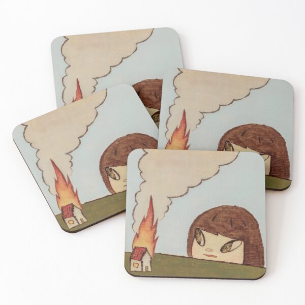 Item preview, Yoshitomo Nara (67)Nara Yoshitomo - Nara Yoshitomo - Nara Yoshitomo Canvas Print - Nara Yoshitomo poster  designed and sold by MirandaZArt.