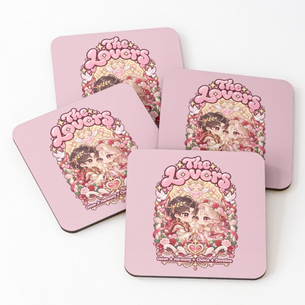 Item preview, The Lovers Tarot – Kawaii Romantic Fantasy Couple designed and sold by MetaModel Editions.