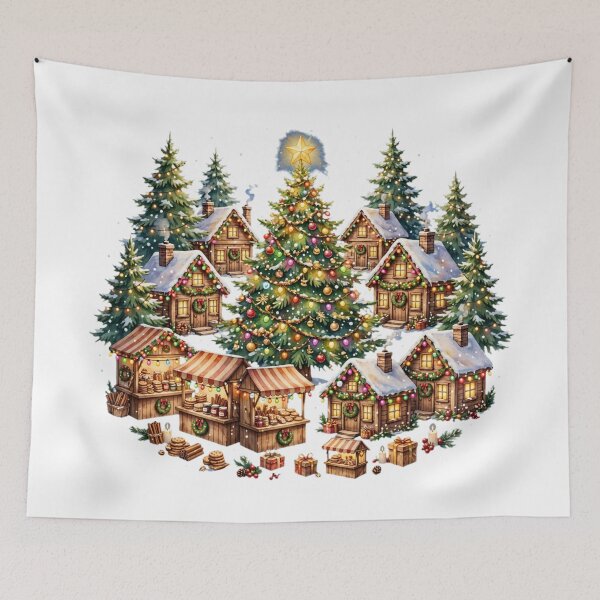 Item preview, Christmas Market designed and sold by ZeusGallery.