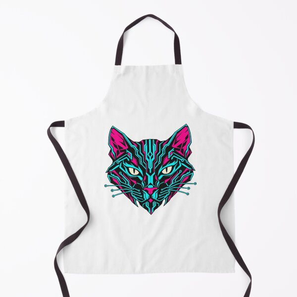 Item preview, Circuit Cat Emblem designed and sold by cybersilverhand.