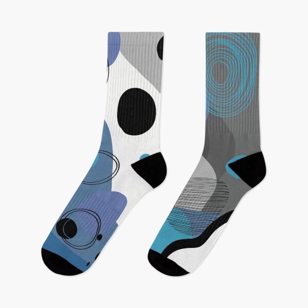 Item preview, Modern Blue and Grey Shapes Aesthetic designed and sold by LaGala.
