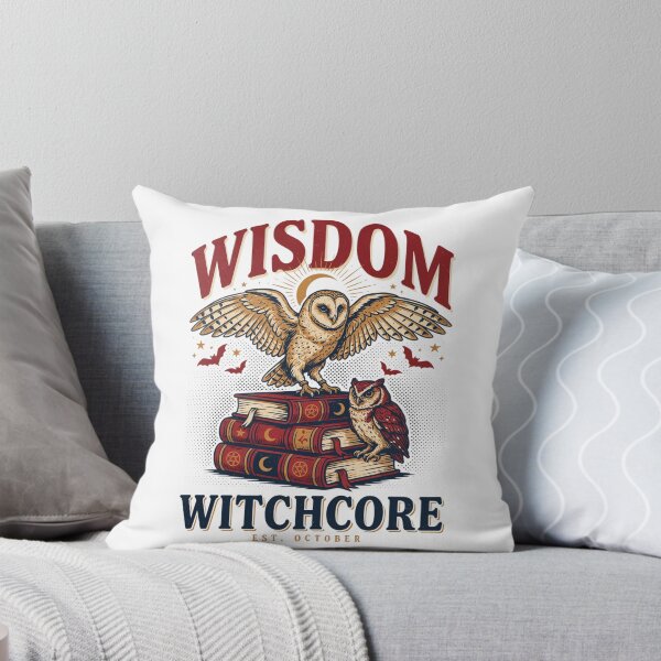 Item preview, Wisdom Witchcore Owl Grimoire Design Graphic Tee v2 designed and sold by DarylWelsh2024.