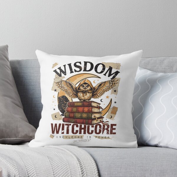 Item preview, Wisdom Witchcore Owl Grimoire Design Graphic Tee v8 designed and sold by DarylWelsh2024.