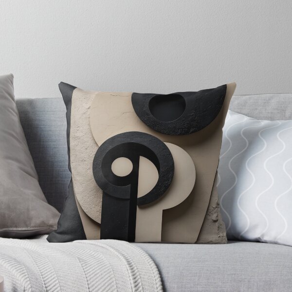 Item preview, Architectural Minimalist Abstract Geometric Wall Art designed and sold by THDesign.