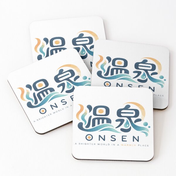 Item preview, Onsen Vibes | Japanese Hot Spring Wave Logo T-Shirt designed and sold by medicalkinoko.