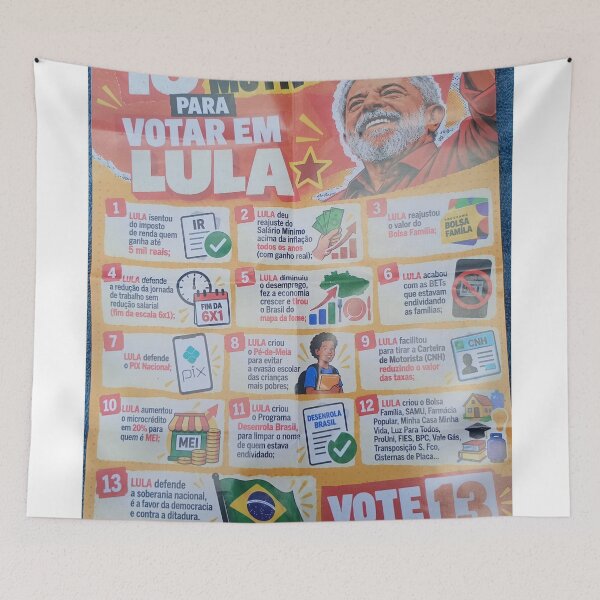 Item preview, vote for Lula for president designed and sold by felipequeiroz.