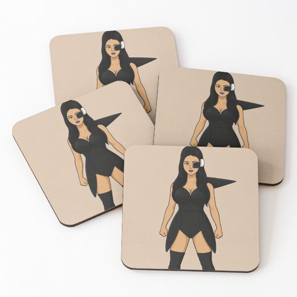 Item preview, Gothic Girl Alien Warrior Fighter Modern art designed and sold by Alemway.