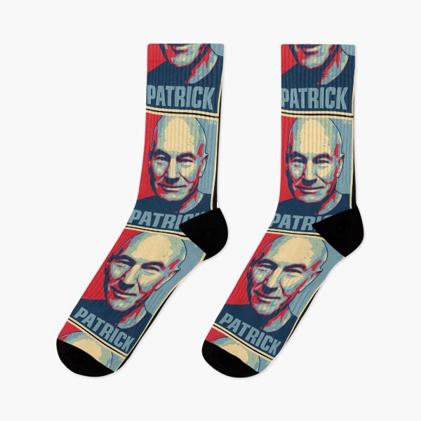 Item preview, Rest Peace Patrick Stewart hope art designed and sold by SydneeBeier.