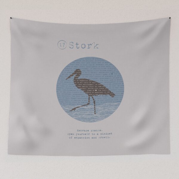 Item preview, The Stork - Lenormand Card Inspiration and Guidance designed and sold by TheThankfulTyne.