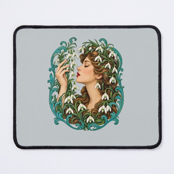 Item preview, Snowdrop Birth Month Woman Mother-Focused  designed and sold by taiche.