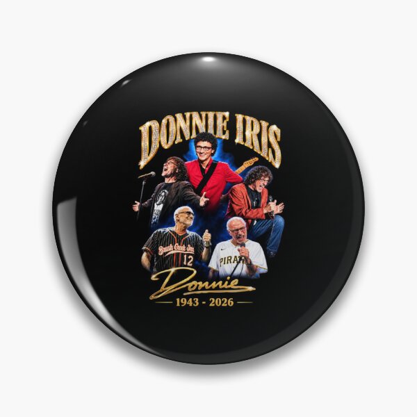 Item preview, Donnie Iris Tribute, Vintage Rock Music Graphic, Music Legend Memorial 1943–2026 designed and sold by Geena7Slauson.