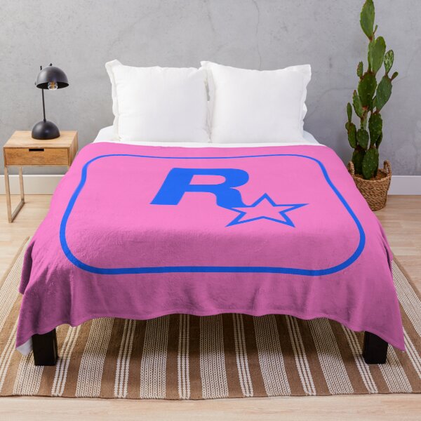 Item preview, Blue Rockstar Logo Gta 6 designed and sold by ranabravoo.