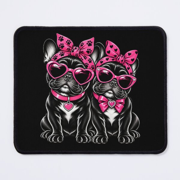 Item preview, Cute French Bulldog Girls Pink Best Friends designed and sold by Ultimate Threads.