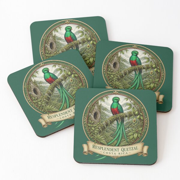 Item preview, Costa Rica Bird Watching – Resplendent Quetzal | International Birding Series designed and sold by The Digital Compass.