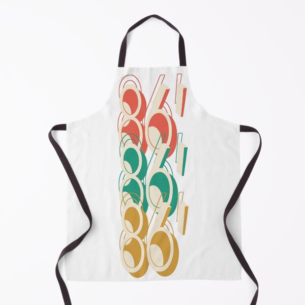 Item preview, Retro Stacked 80s Birthday Year 86 for Dark Shirts designed and sold by trone86.