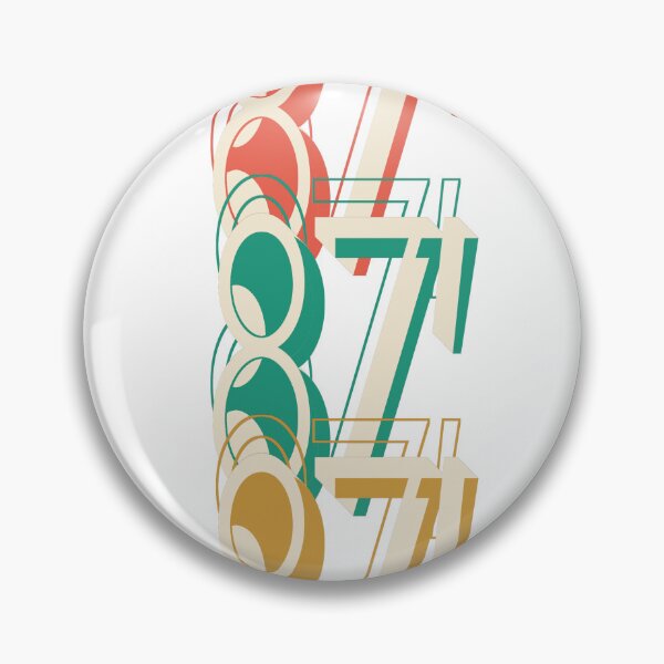 Item preview, Retro Stacked 80s Birthday Year 87 for Dark Shirts designed and sold by trone86.