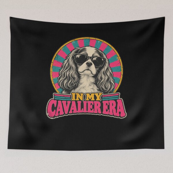Item preview, In My Cavalier King Charles Spaniel Era Retro Dog Lover designed and sold by clickmostro.