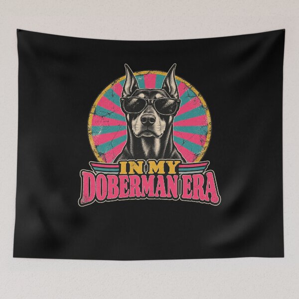 Item preview, In My Doberman Pinscher Era Retro Dog Lover designed and sold by clickmostro.