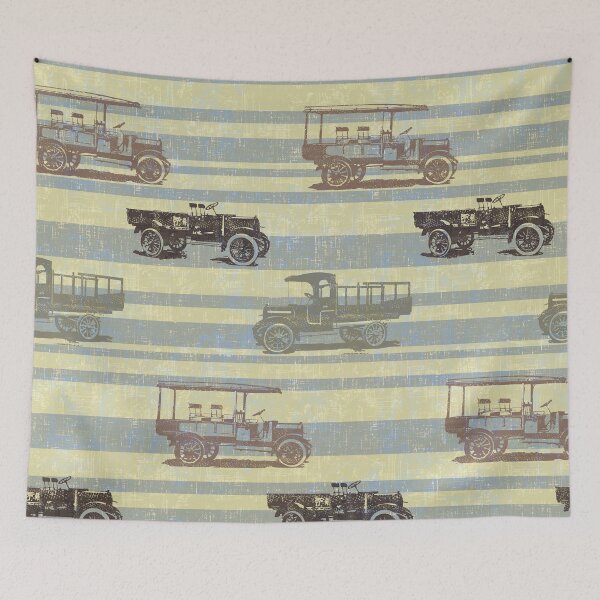 Item preview, Vintage Truck Pattern designed and sold by sunnthreads.