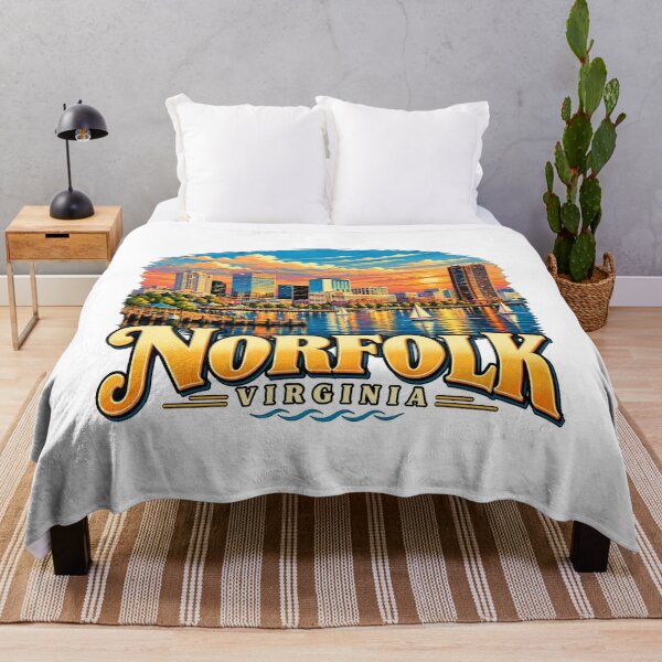 Item preview, Vintage Norfolk Virginia Travel Souvenir Landmark Gift designed and sold by MichaeIRellov.