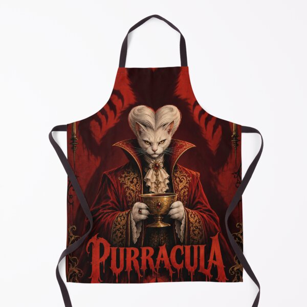 Item preview, Purracula – The Vampire Cat designed and sold by Azagthoth.