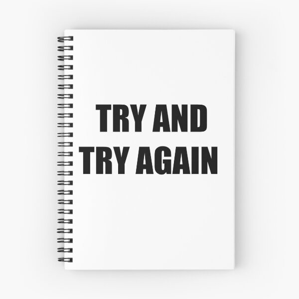 Item preview, Try and try again designed and sold by Lingo Shop.