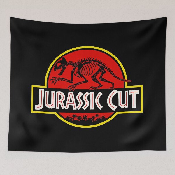 Item preview, Jurassic Cut - Funny Cat Skeleton Parody designed and sold by TTERRA.