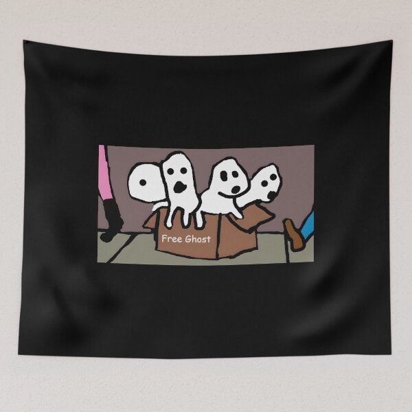 Item preview, Free Ghost Cartoon Design with Ghosts in Box designed and sold by Baby-Care.