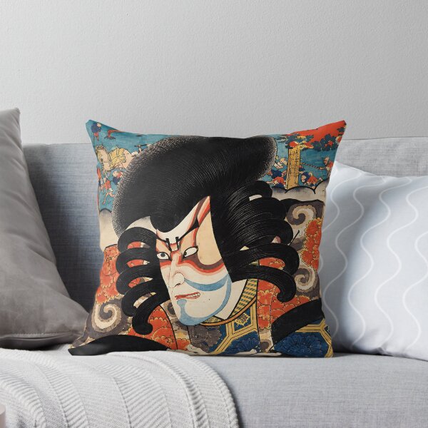 Item preview, Kabuki Actor (Ichikawa Danjūrō VIII) - Vintage Japanese Ukiyo-e designed and sold by artswag.