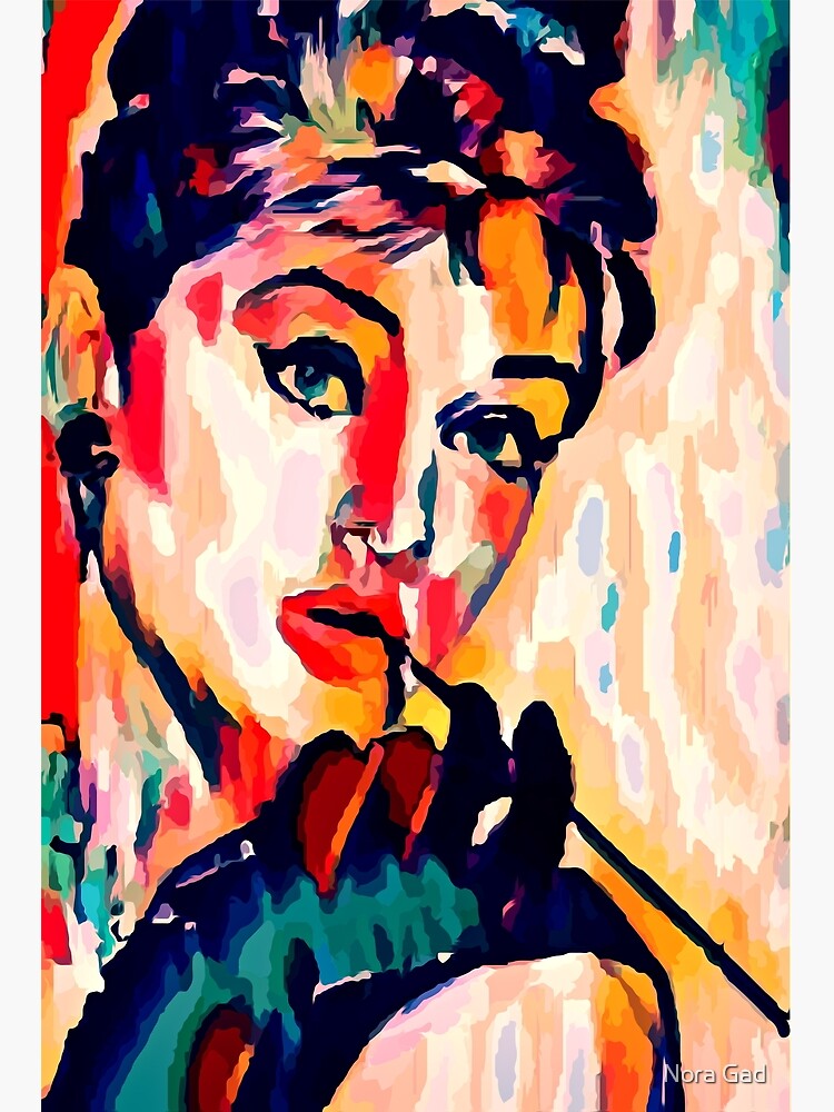 The Abstract Art of Audrey Hepburn 