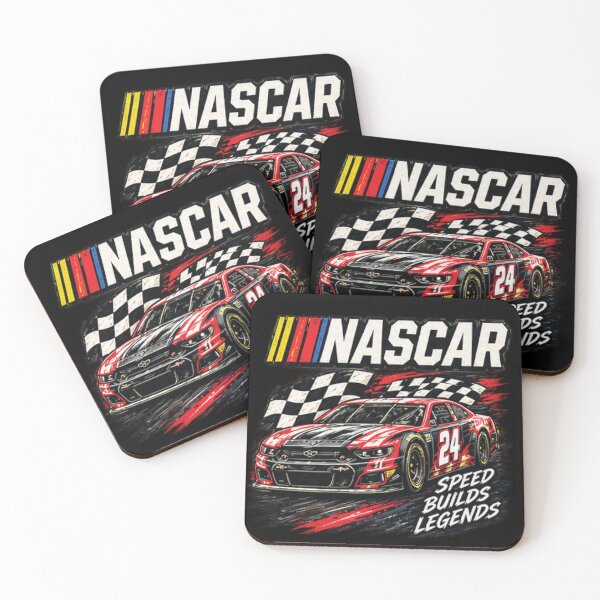 Item preview, NASCAR – Speed Builds Legends Checkered Flag designed and sold by Xtention Co..