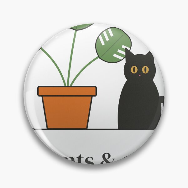 Artikelvorschau, Plants and Cats - Black Cat and Monstera Plant entworfen und verkauft von Rilindi.