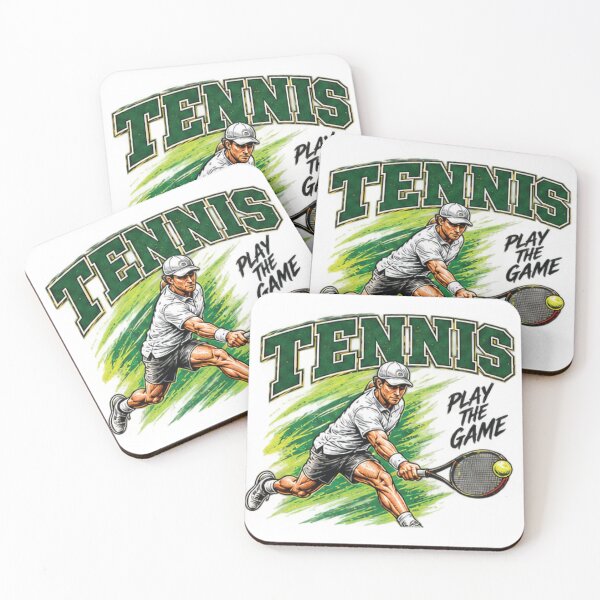 Item preview, Tennis – Play The Game Retro Court Action designed and sold by Xtention Co..