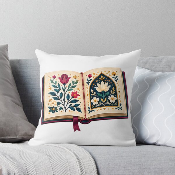 Item preview, Open Book with Folk Painted Pages designed and sold by H. Doucette Studio.
