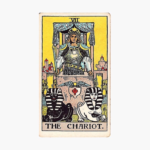 The Chariot Tarot Photographic Print