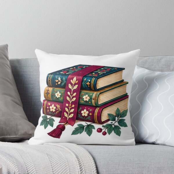 Item preview, Stack of Folk Books Tied with a Red Ribbon designed and sold by H. Doucette Studio.