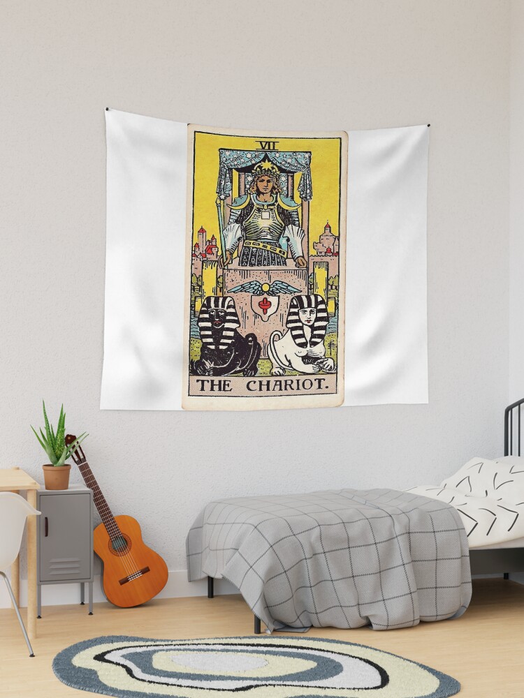 The Chariot Tarot Tapestry